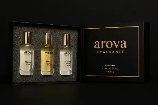 3 set of 20ml mecca,warmspice,dynamic elegance